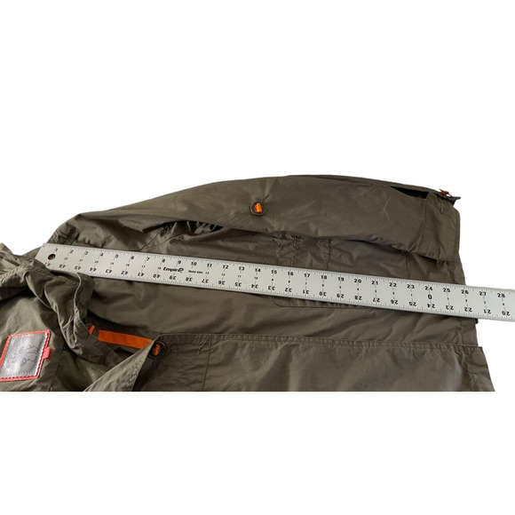 Circus by Sam Edelman Olive Green Jacket XL Cotton Orange Accents - Picture 5 of 12